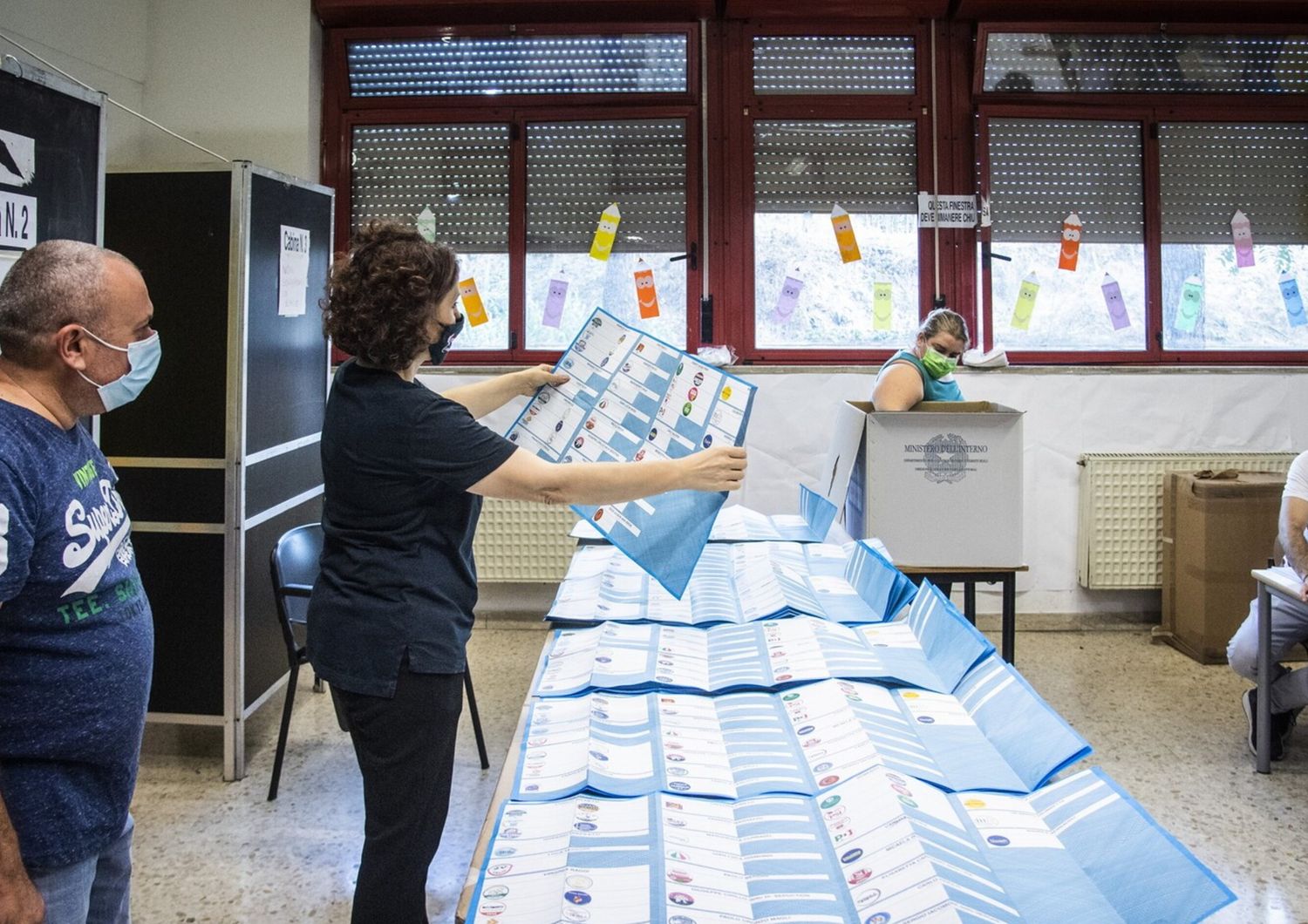 Il voto per l'elezione del sindaco a Roma