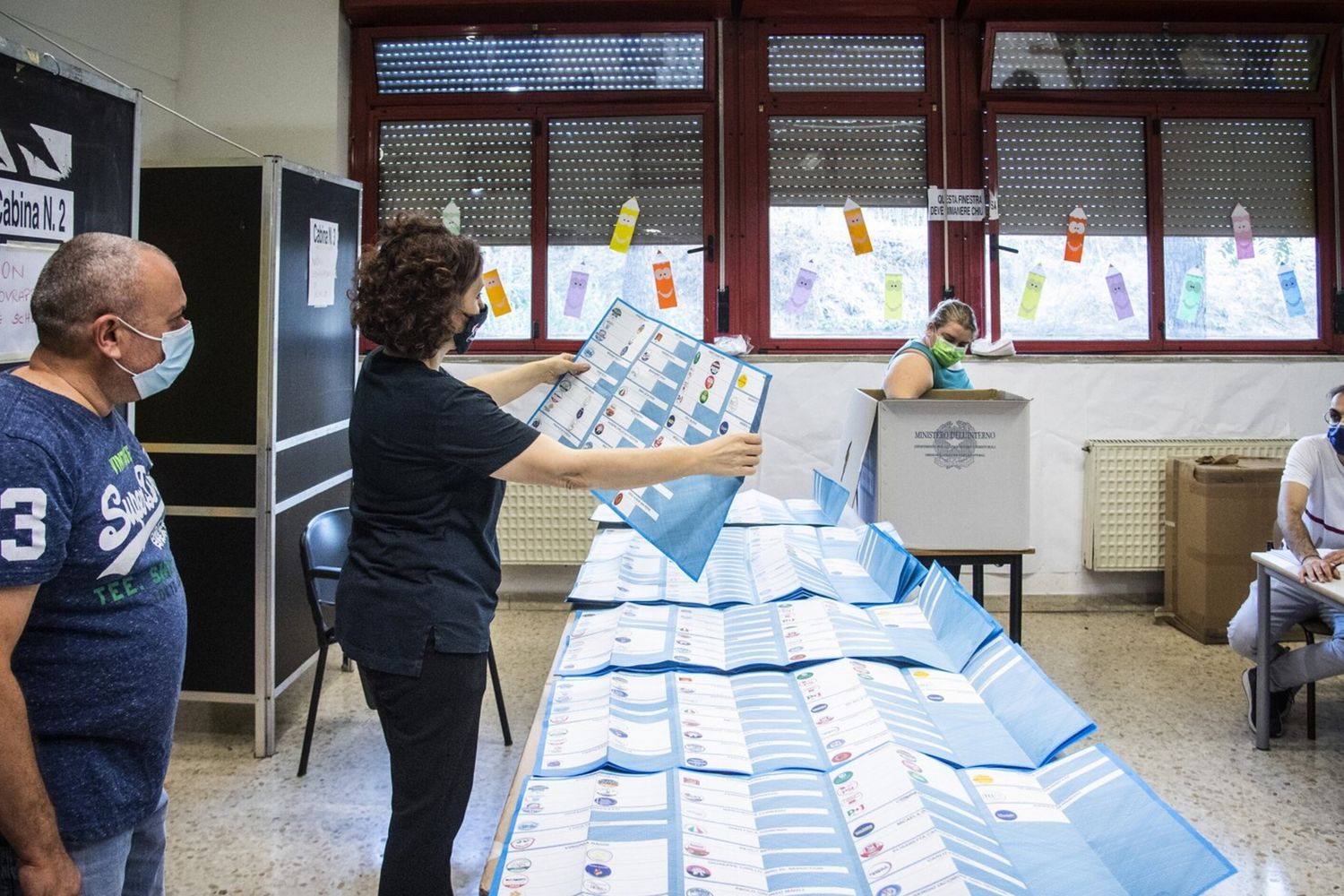 Il voto per l'elezione del sindaco a Roma