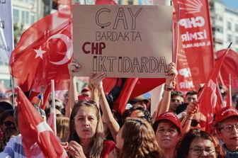 Le proteste in piazza in Turchia