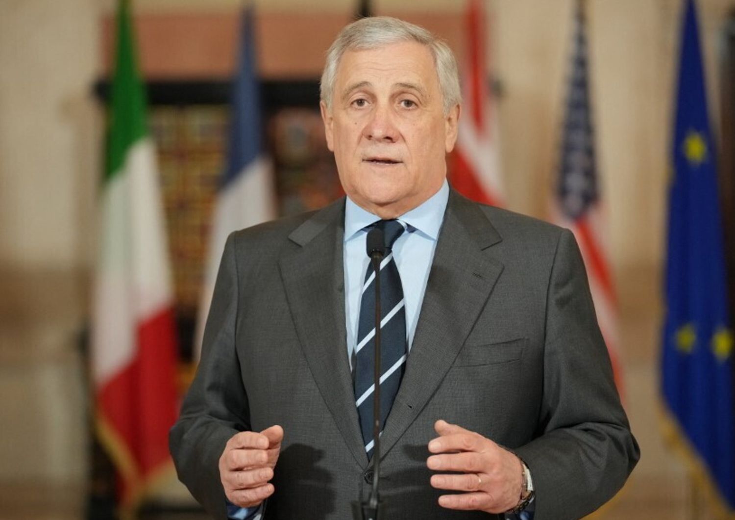Tajani in Israele e Palestina