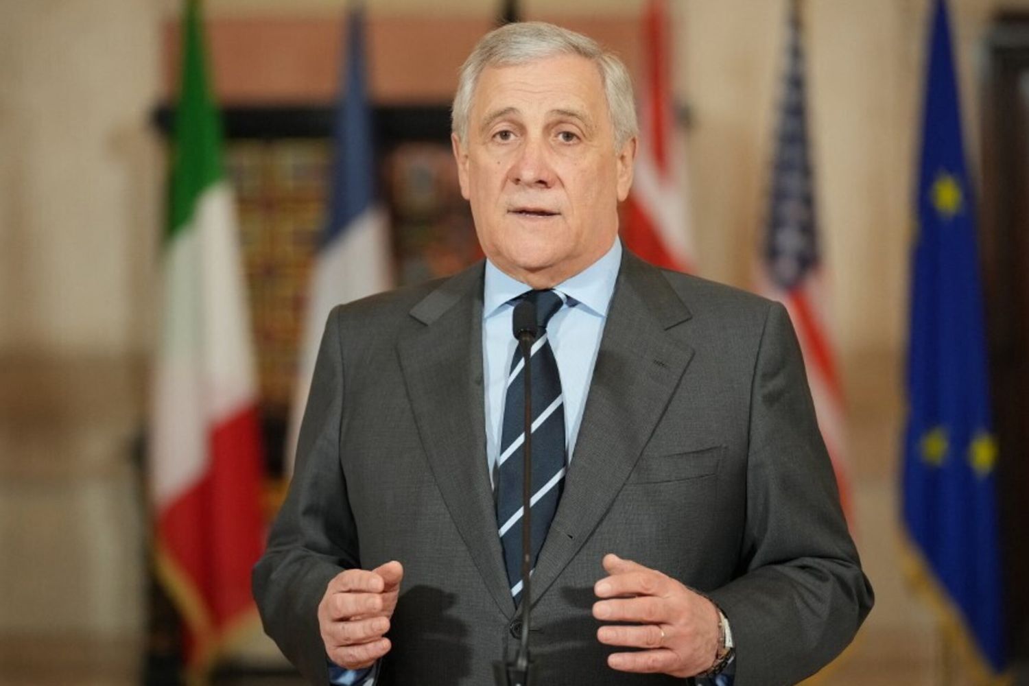 Tajani in Israele e Palestina