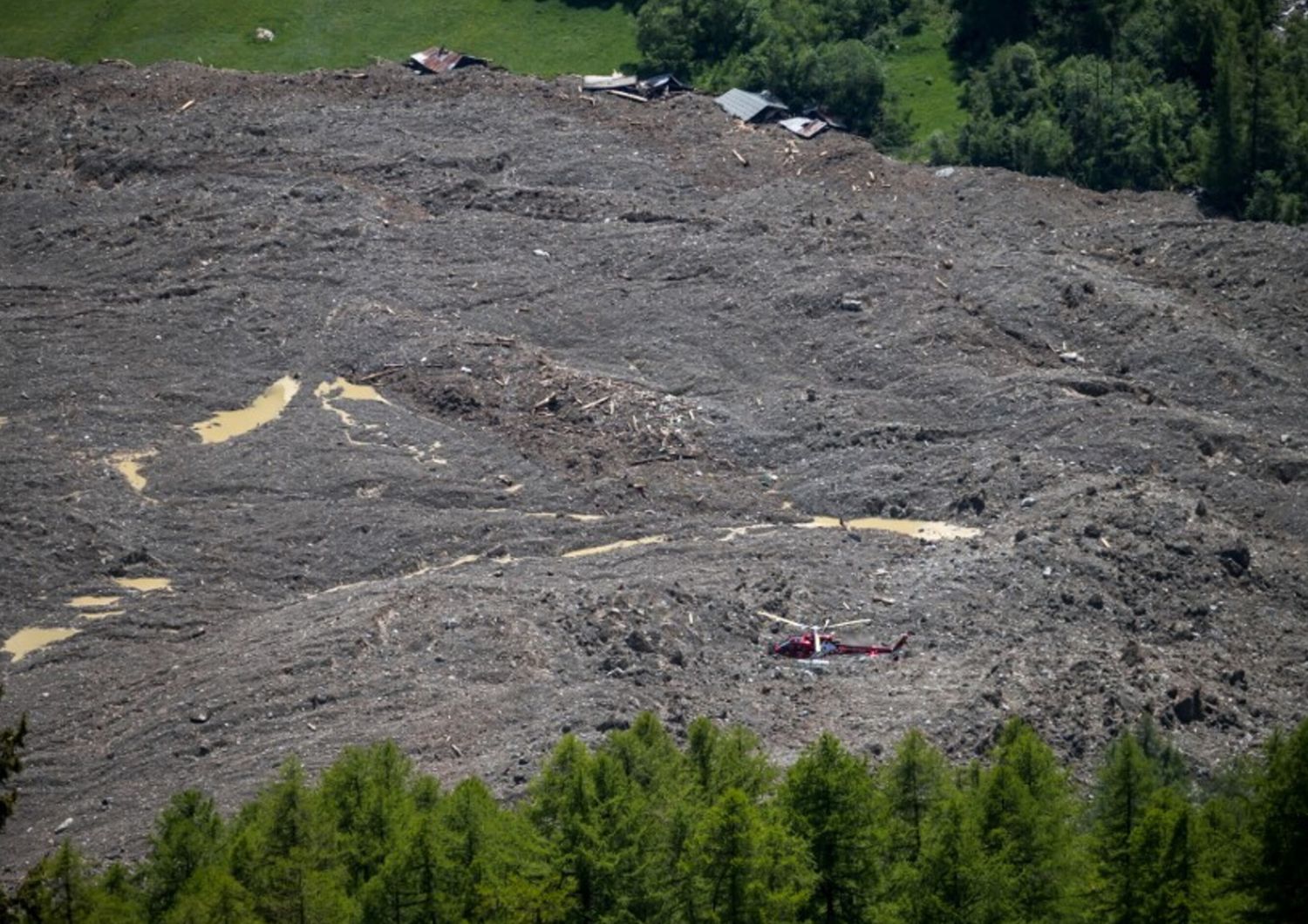 Frana in Svizzera: migliora la situazione in Lötschental