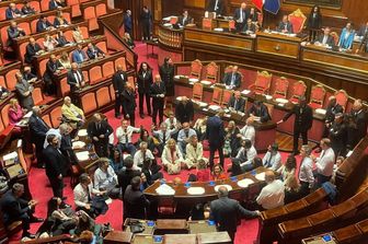 Dl Sicurezza protesta opposizioni senato