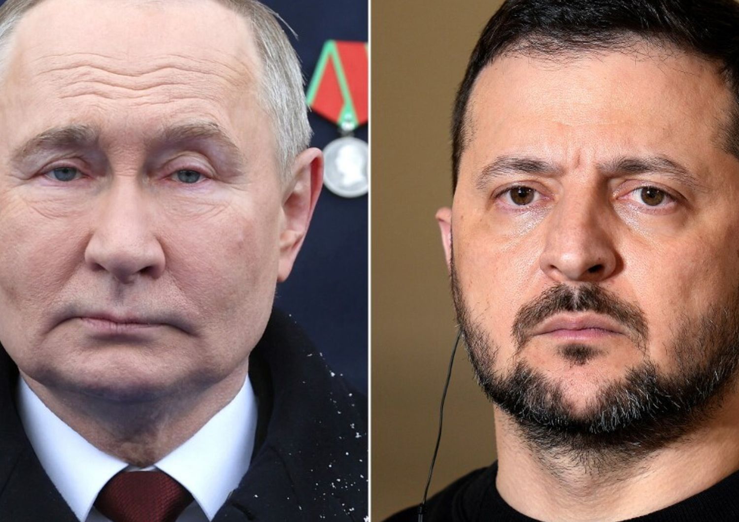 Putin e Zelensky