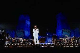 Fiorella Mannoia alle Terme di Caracalla