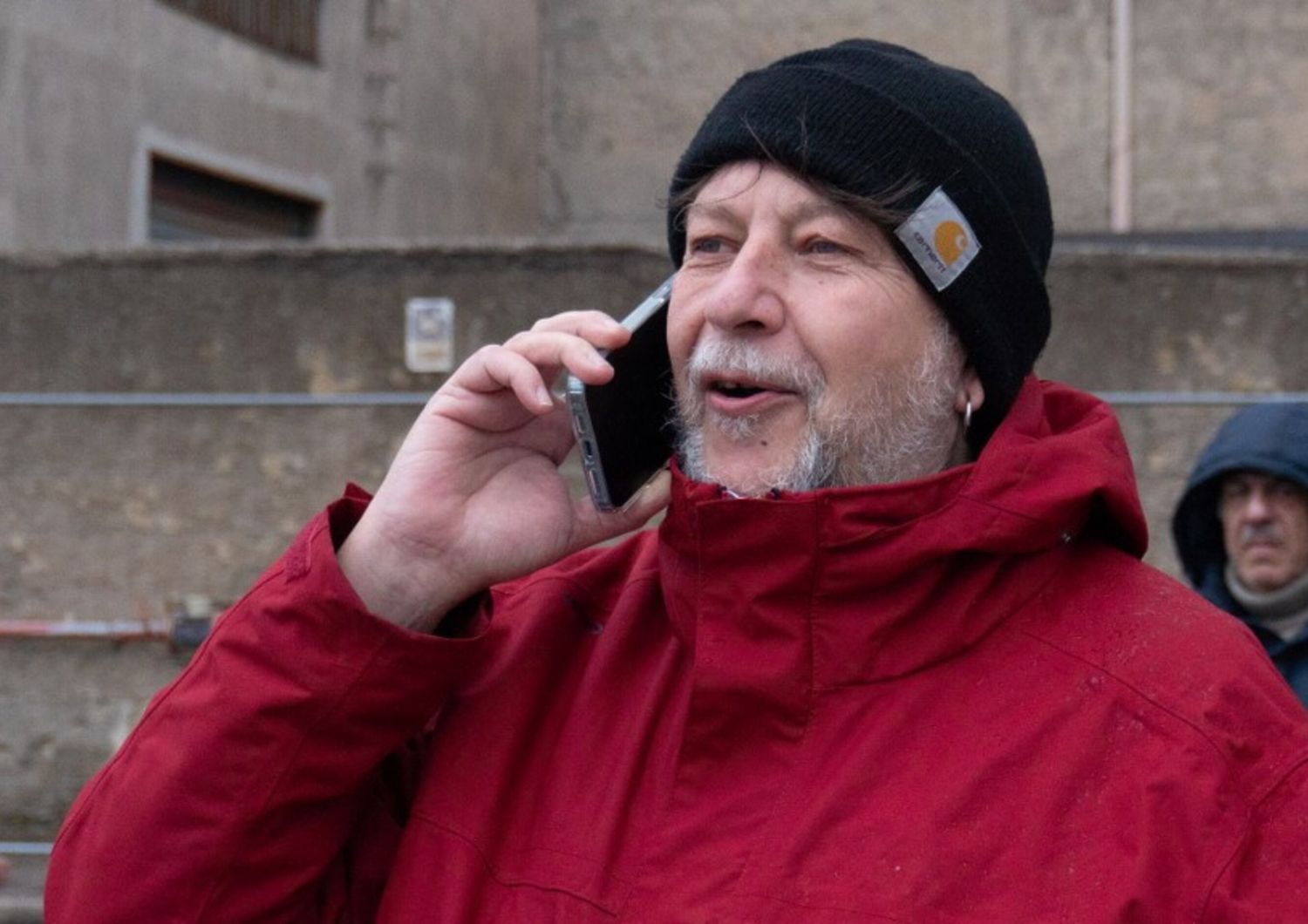 L'attivista Luca Casarini