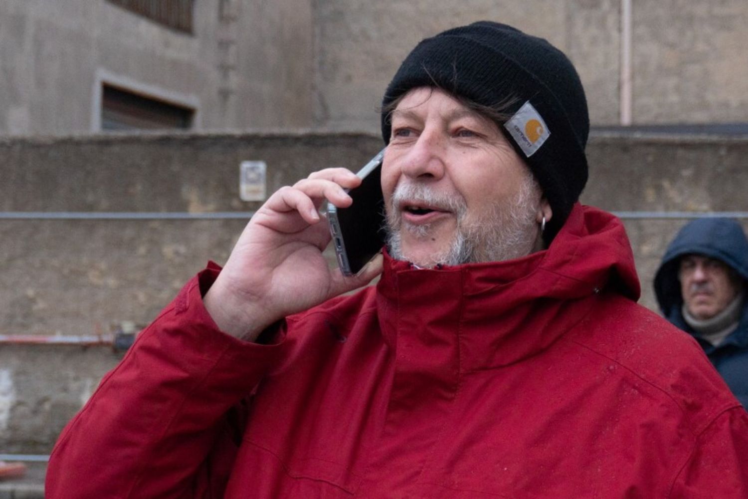 L'attivista Luca Casarini