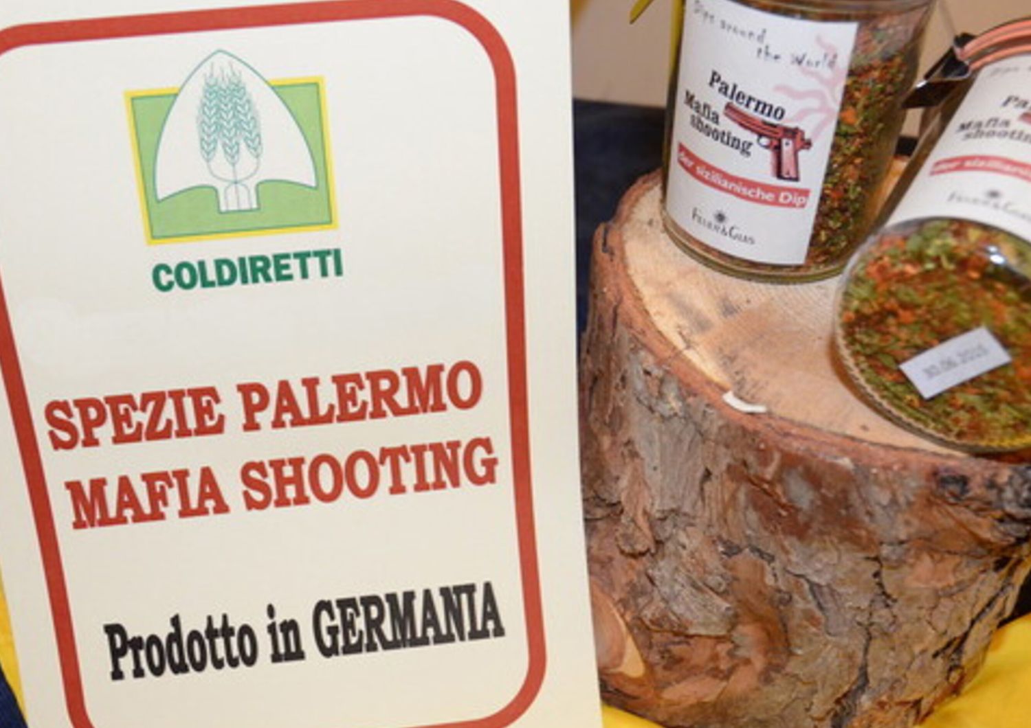 Mafia sounding spezie Coldiretti (foto da Coldiretti)&nbsp;