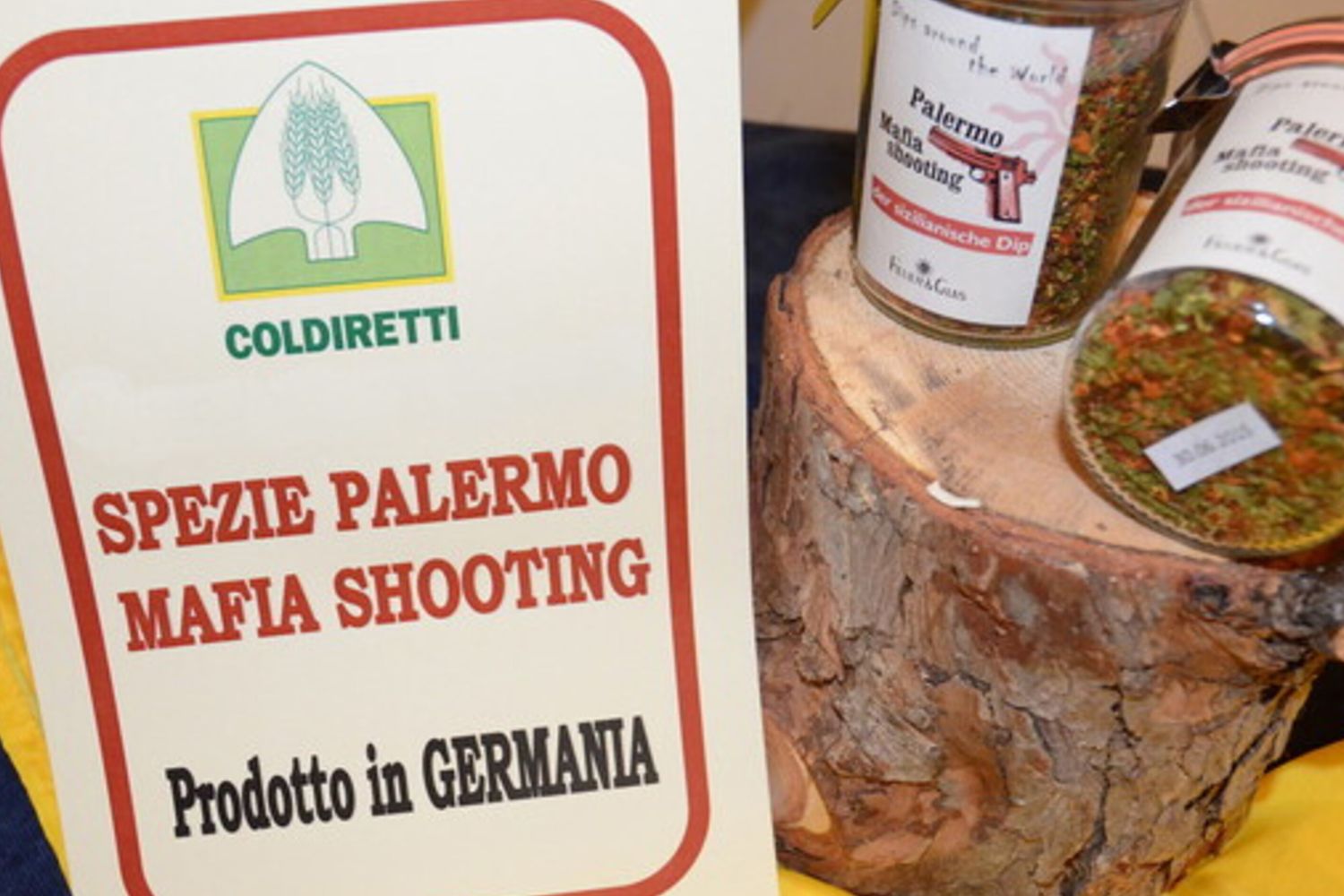 Mafia sounding spezie Coldiretti (foto da Coldiretti)&nbsp;