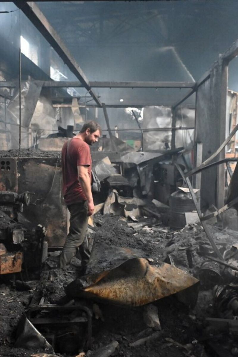 Attacco su Kharkiv