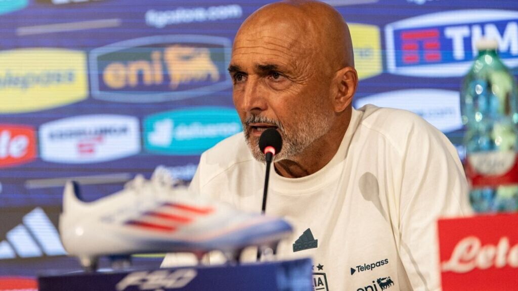 Luciano Spalletti in conferenza stampa