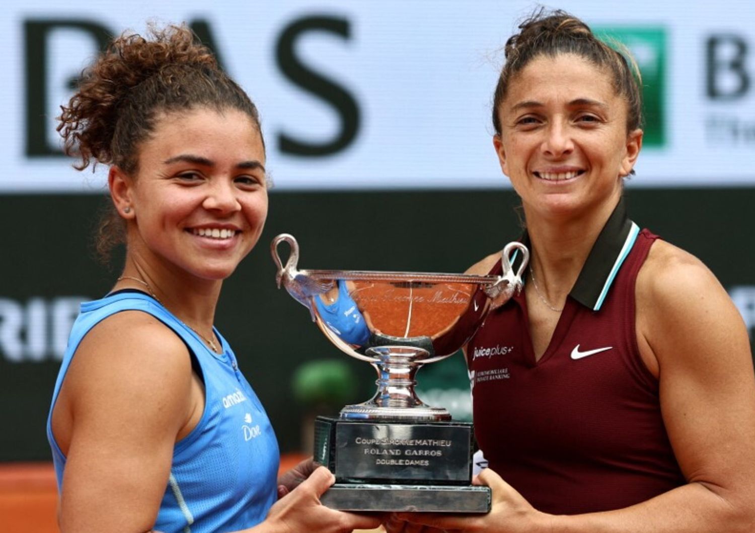 Errani e Paolini regine di Parigi