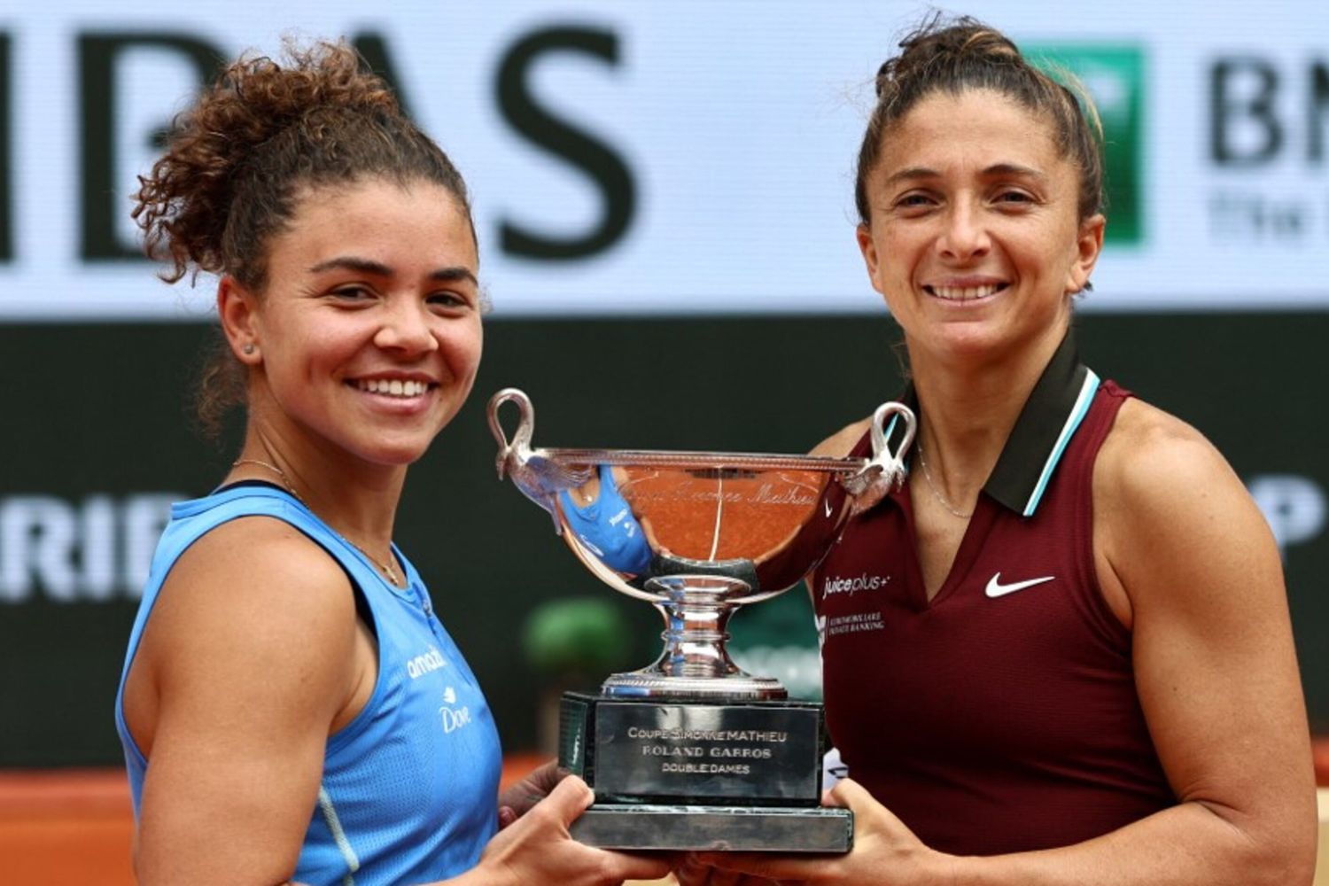 Errani e Paolini regine di Parigi