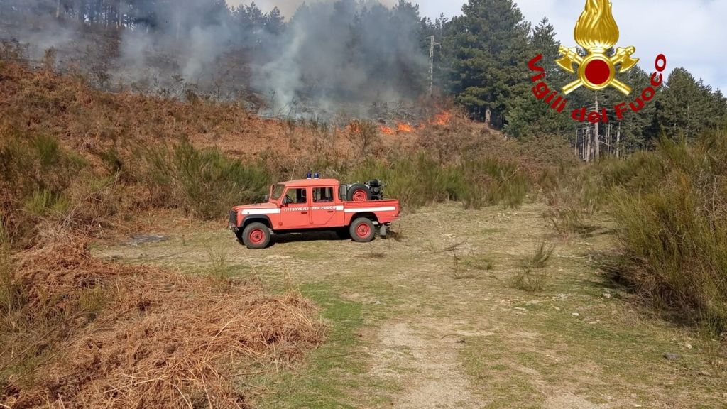 Scoppia il gran caldo al Sud, incendi in Calabria e Sicilia