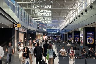 Il terminal A dell'aeroporto di Fiumicino&nbsp;