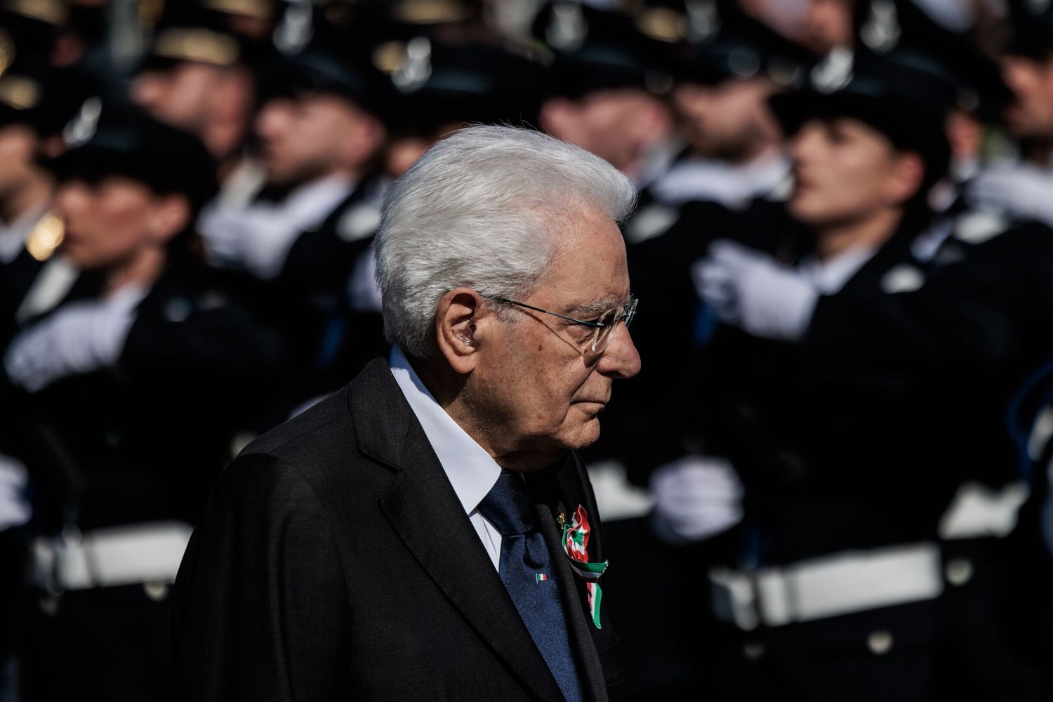 Mattarella alla Marina