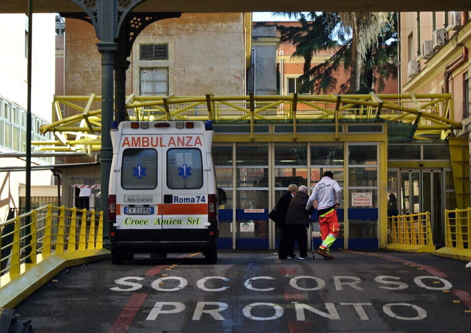 Il pronto soccorso del Policlinico Umberto I di Roma