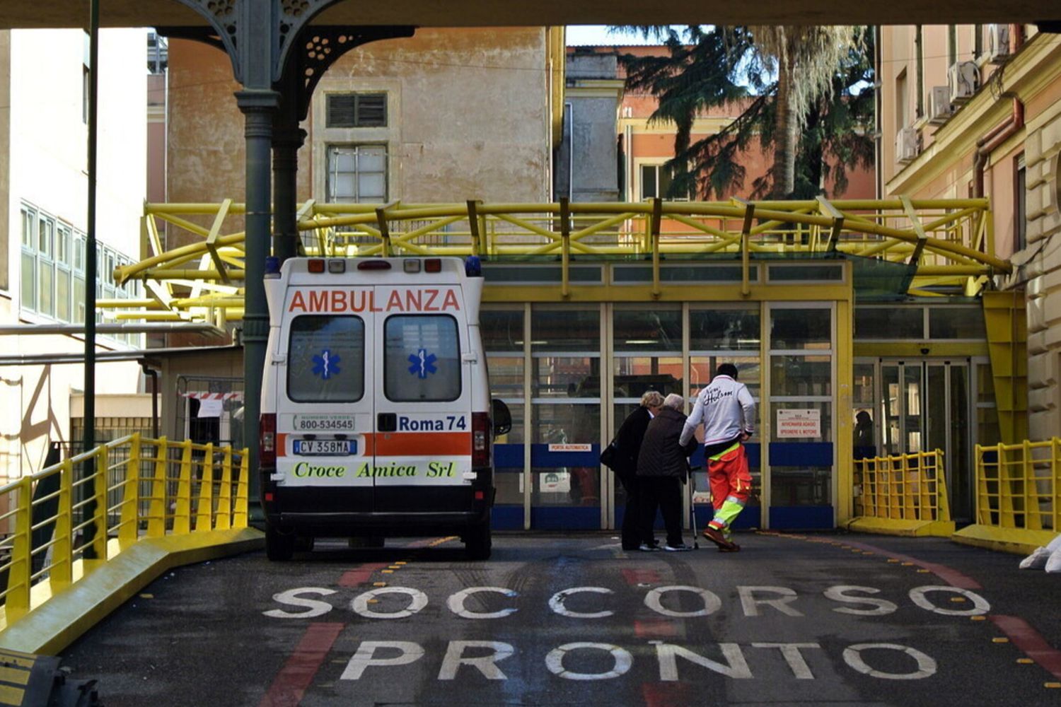 Il pronto soccorso del Policlinico Umberto I di Roma