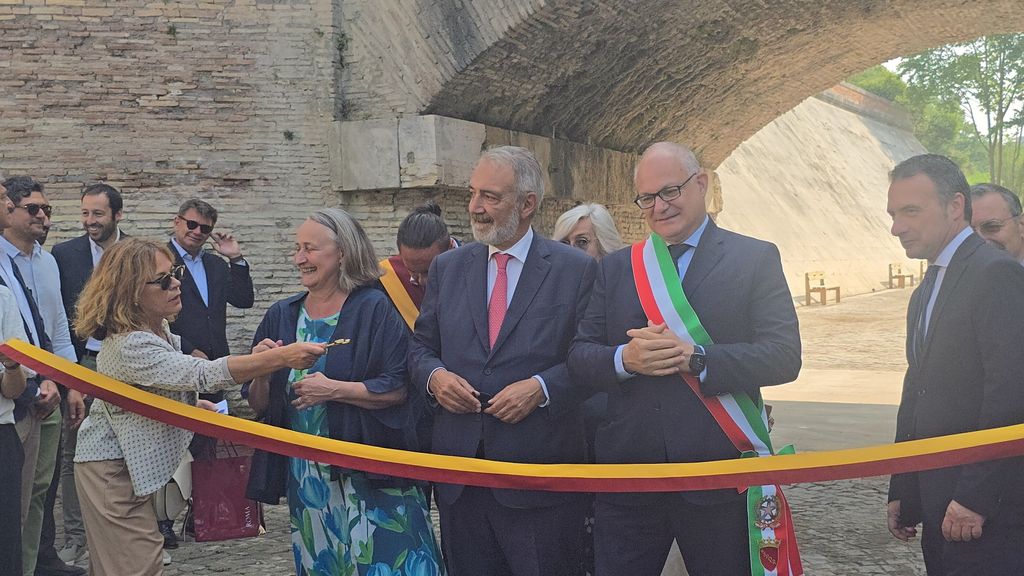 Inaugurato quarto parco affaccio sul Tevere a Ponte Milvio