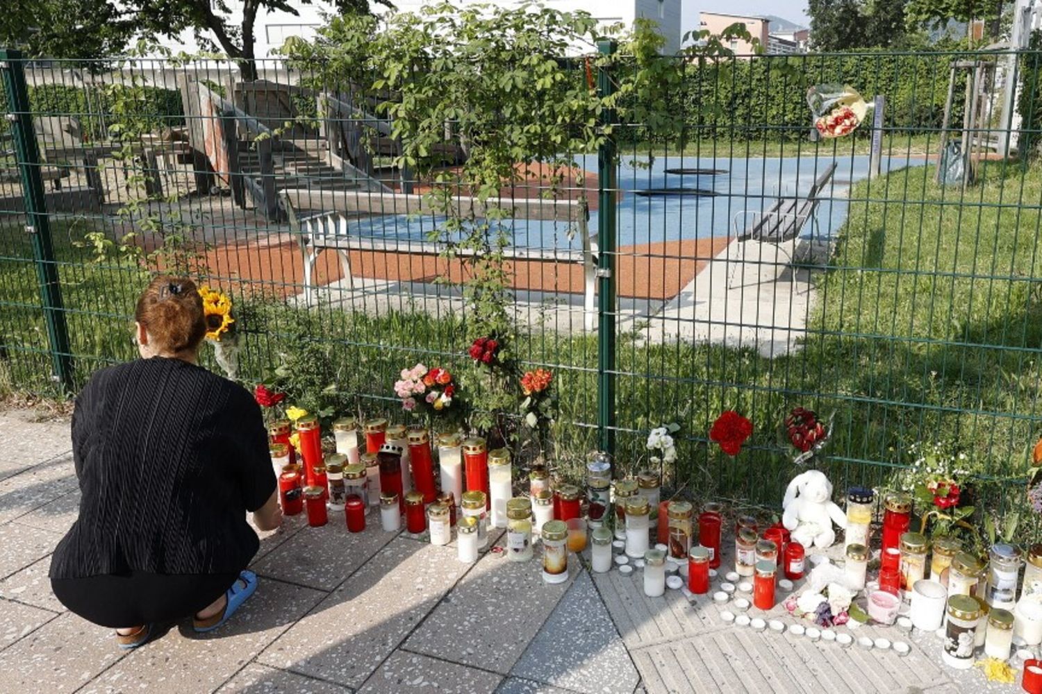 Esterno della scuola di Graz dove è avvenuta la sparatoria