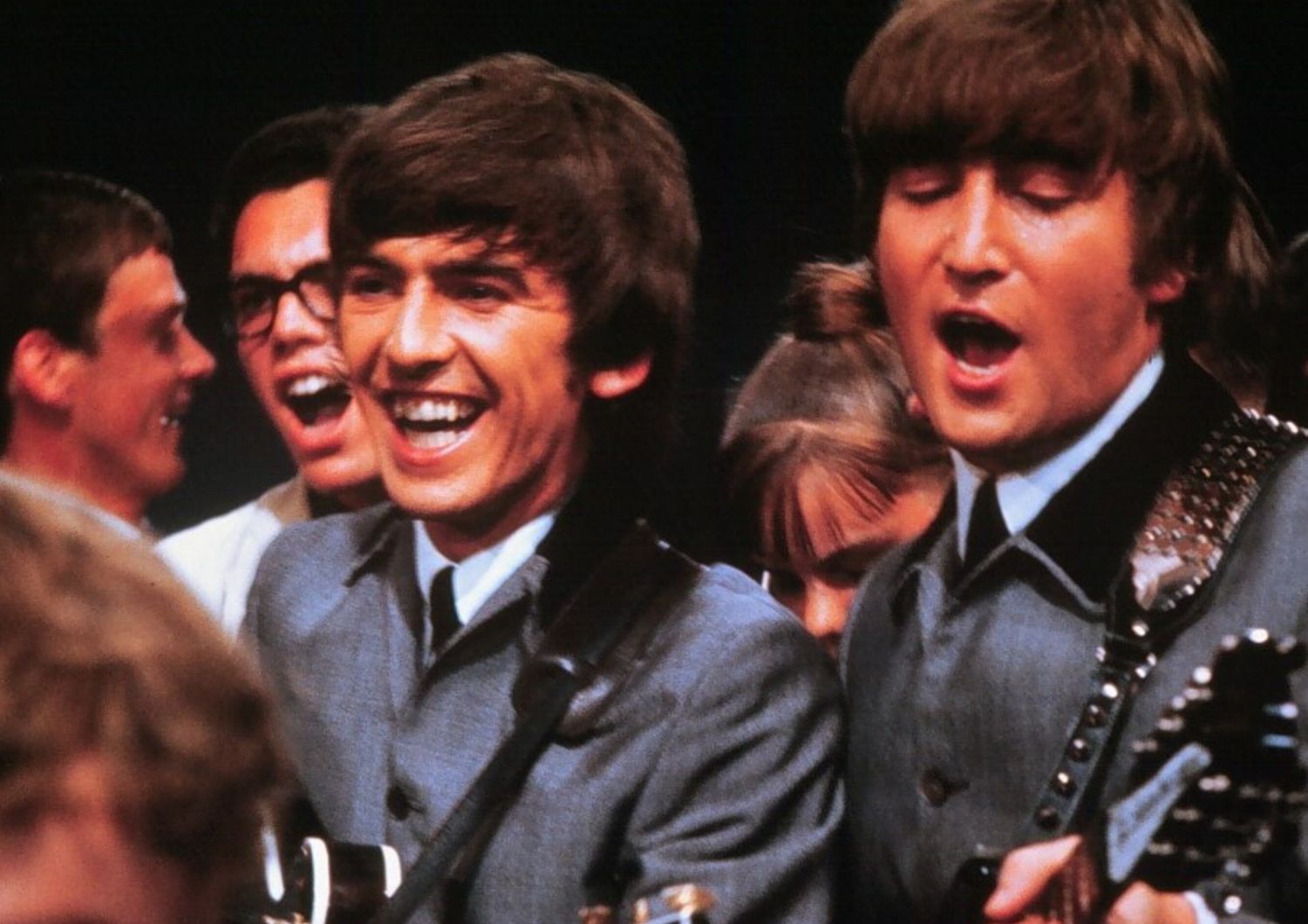 John Lennon e George Harrison