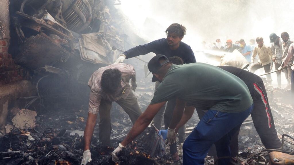 India, disastro aereo a Ahmedabad