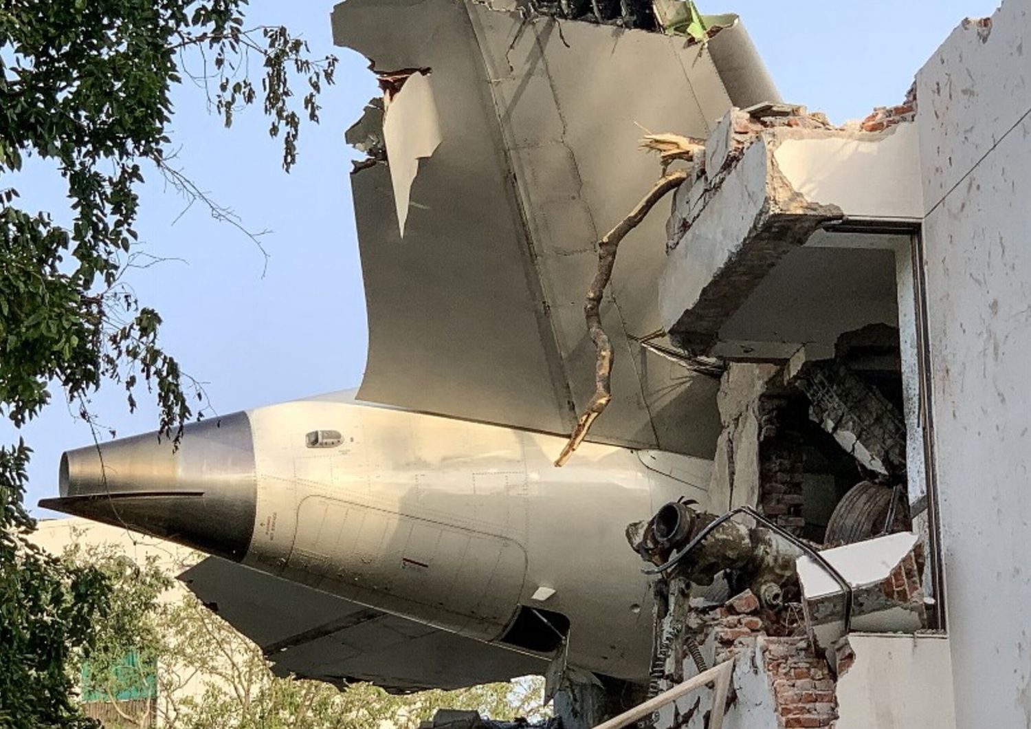 Il disastro aereo in india