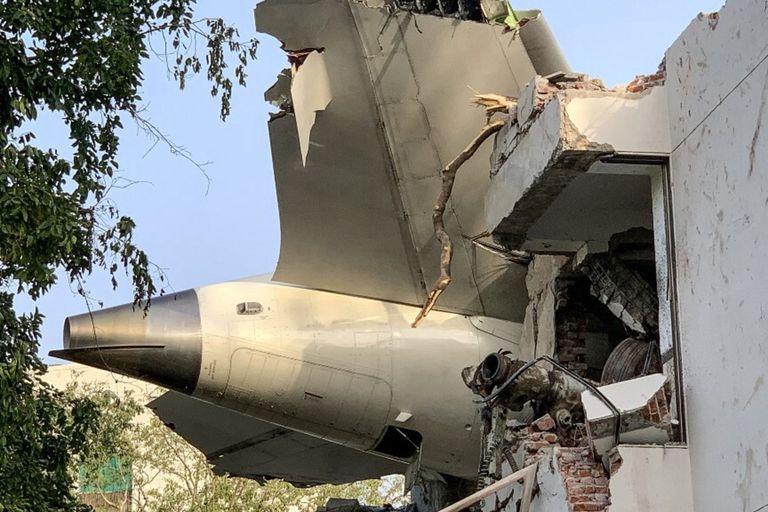 Il disastro aereo in india