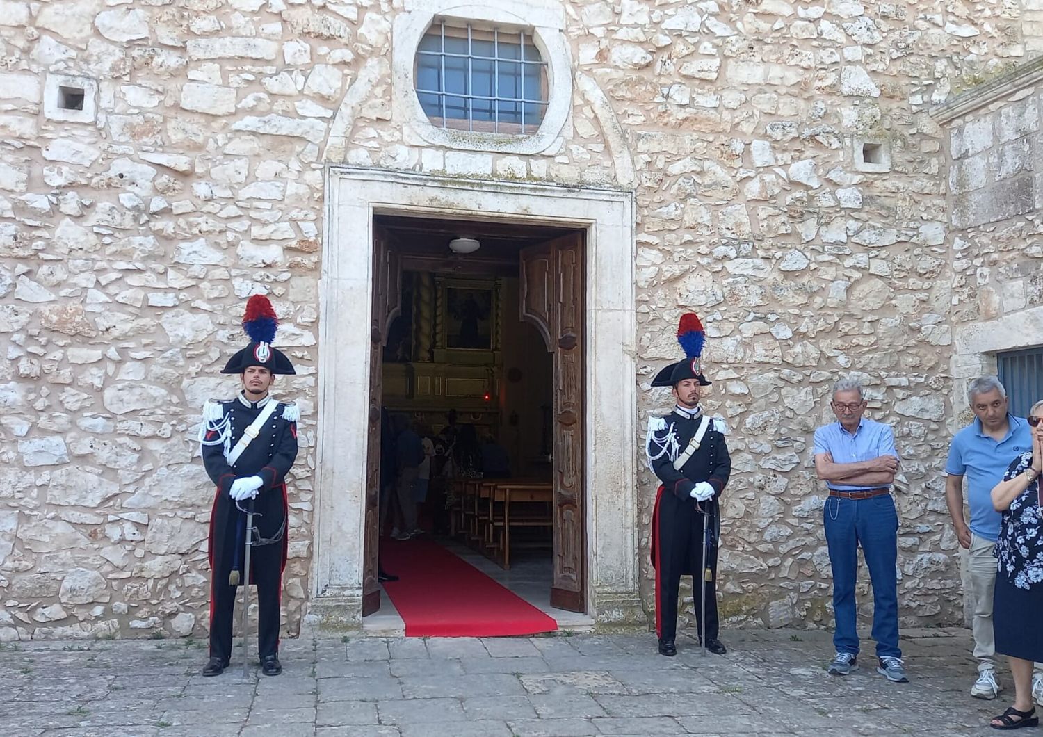 Camera ardente carabiniere ucciso a Francavilla