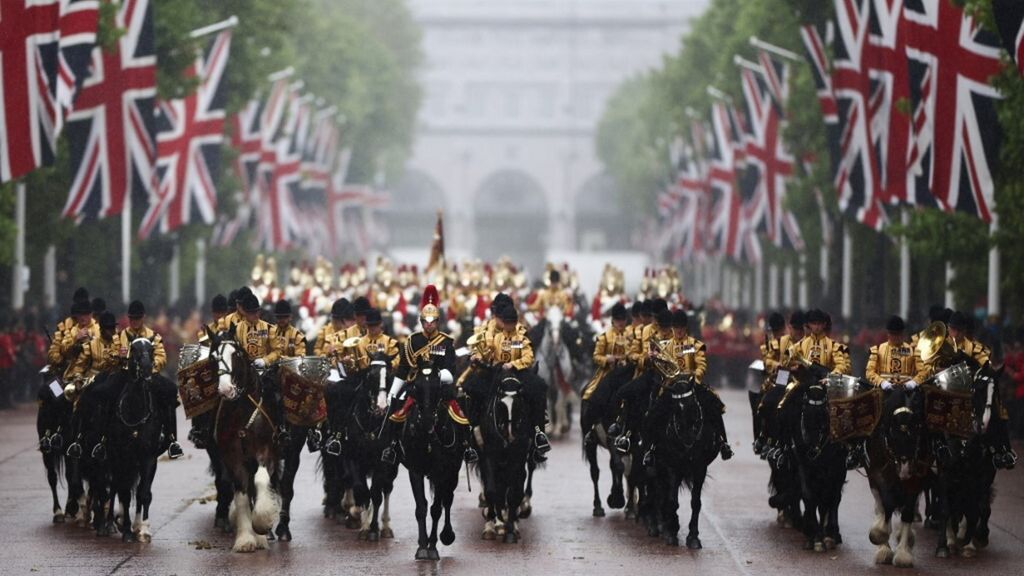 Trooping the colour - Londra