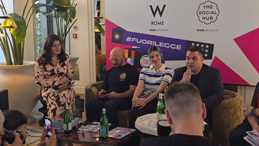 Conferenza stampa Gay pride 2025