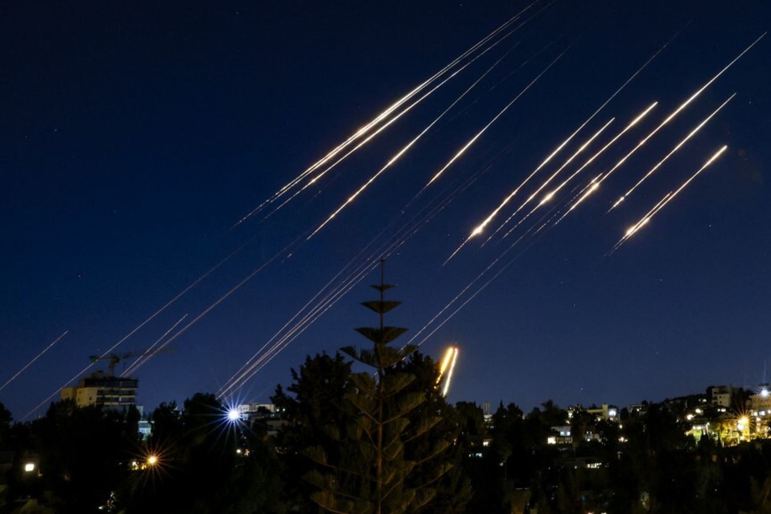 Missili su Gerusalemme