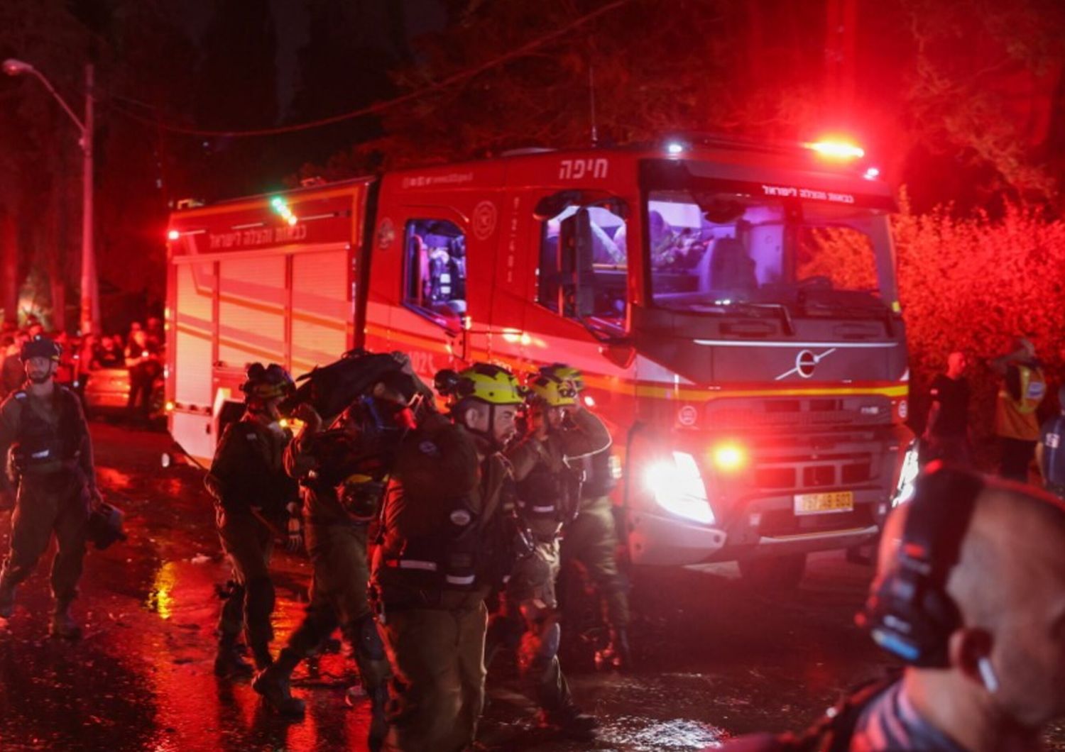 Soccorsi a Haifa