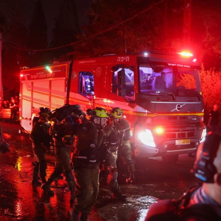 Soccorsi a Haifa