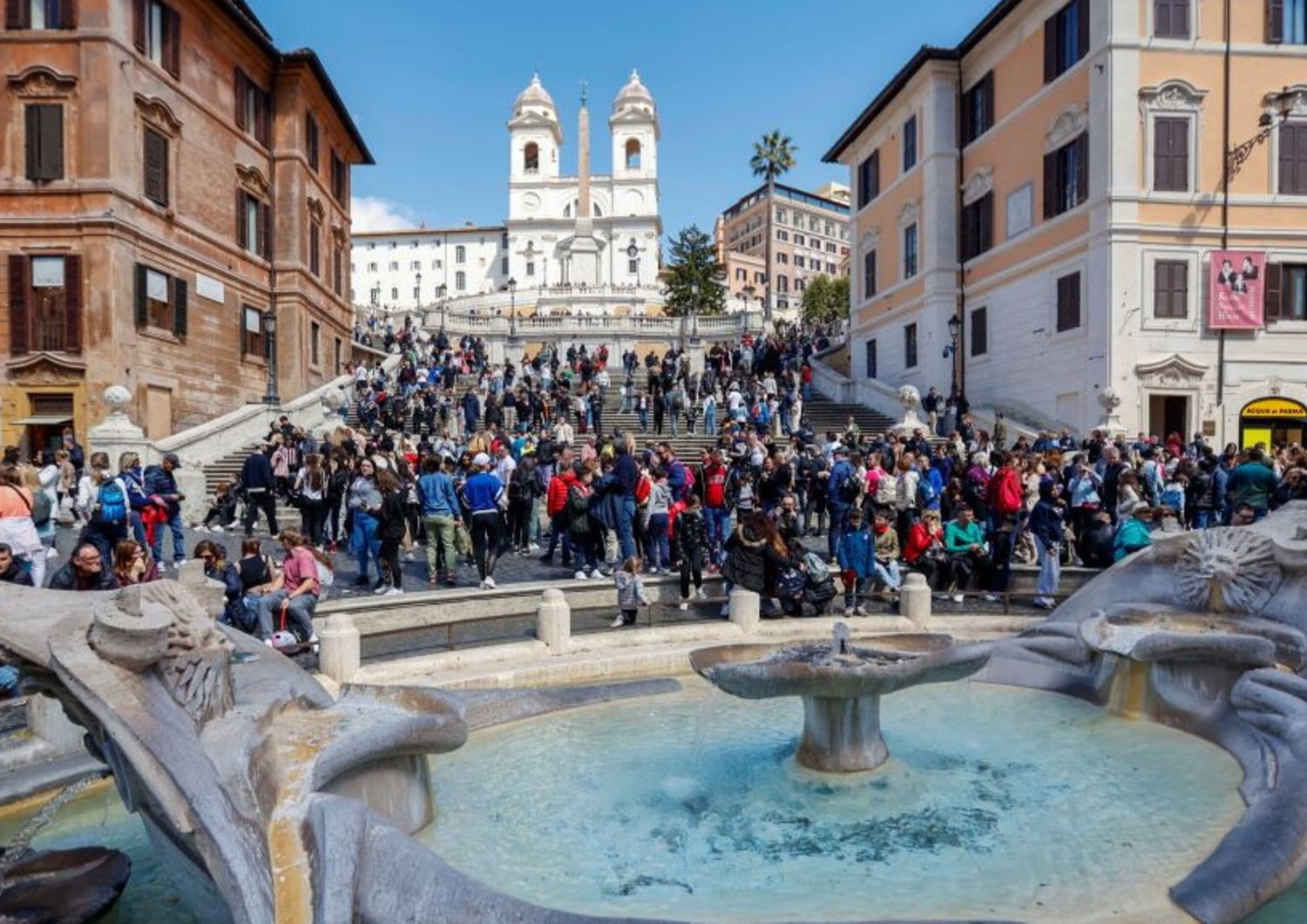 roma multe per bagni nelle fontane