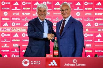 Ranieri presenta Gasperini: "Costruiremo qualcosa che dia frutti rigogliosi alla Roma"