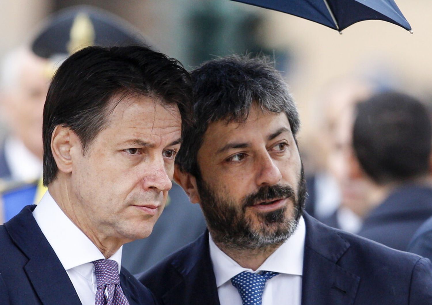 Giuseppe Conte e Roberto Fico