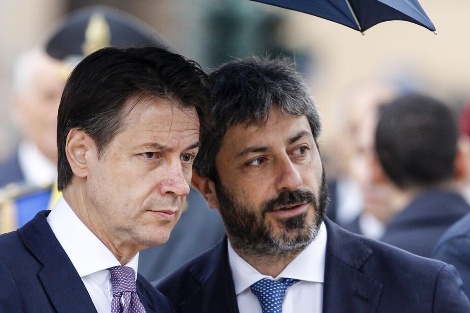 Giuseppe Conte e Roberto Fico