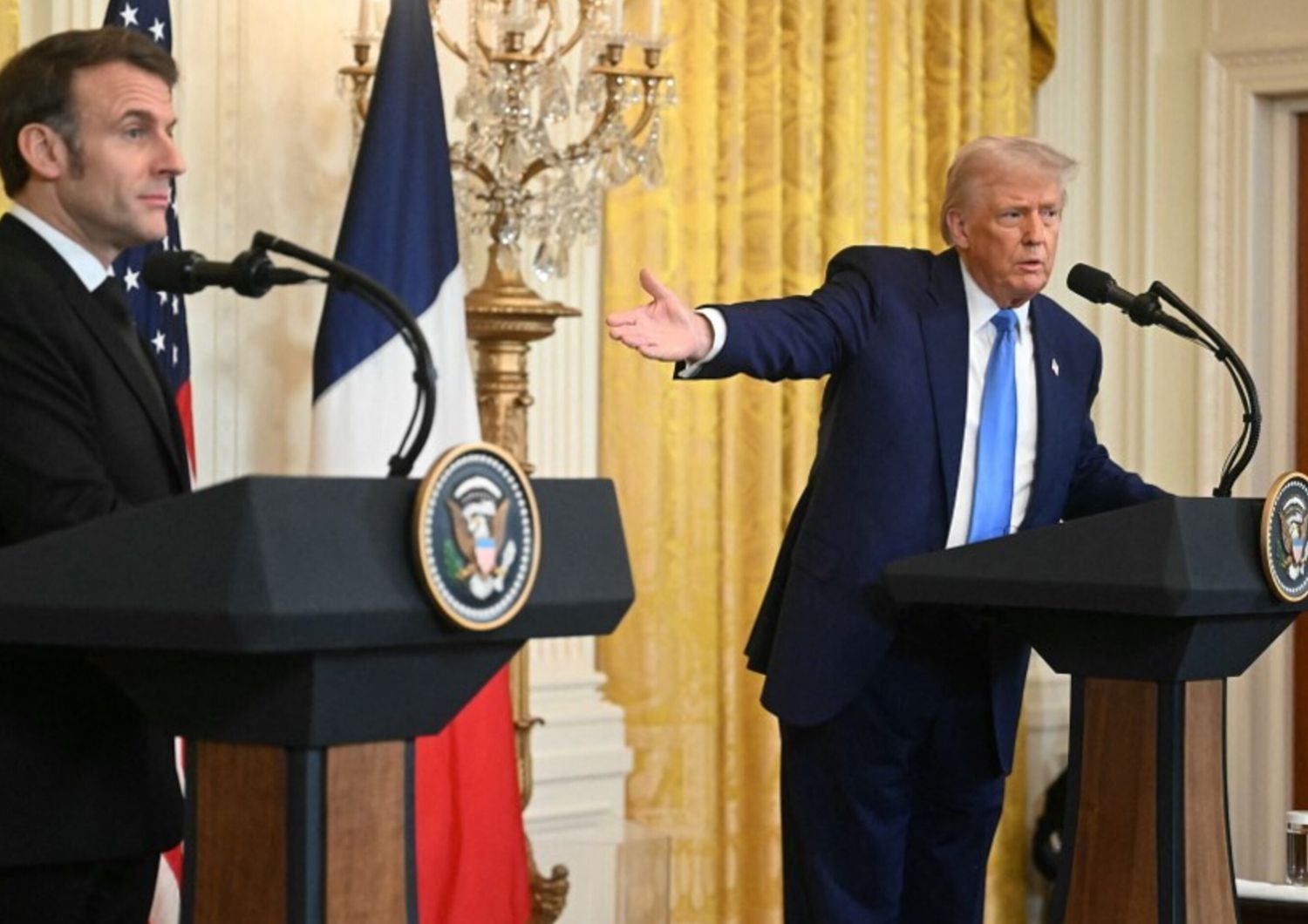 Trump-Macron