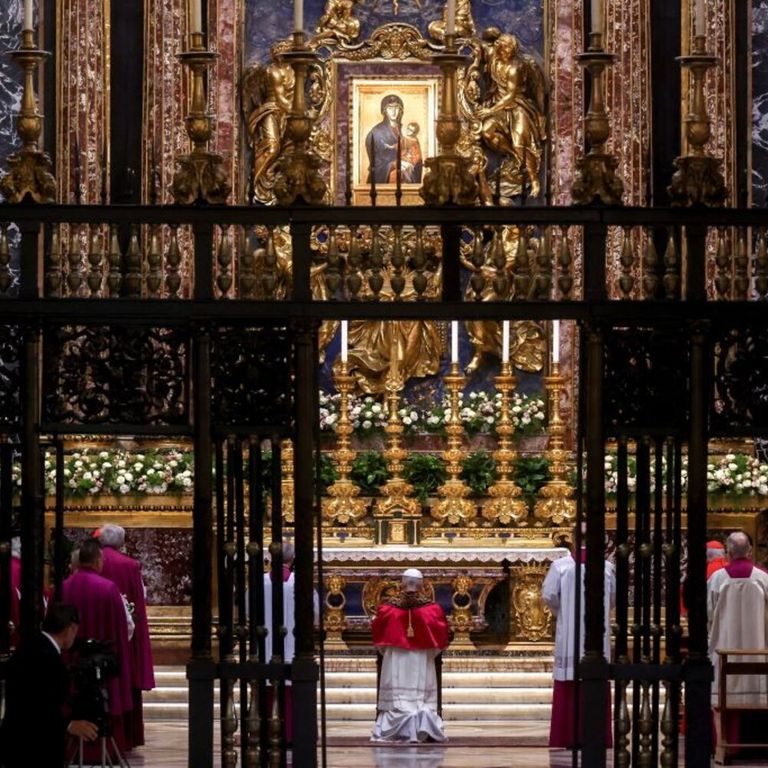 Papa Leone XIV a Santa Maria Maggiore