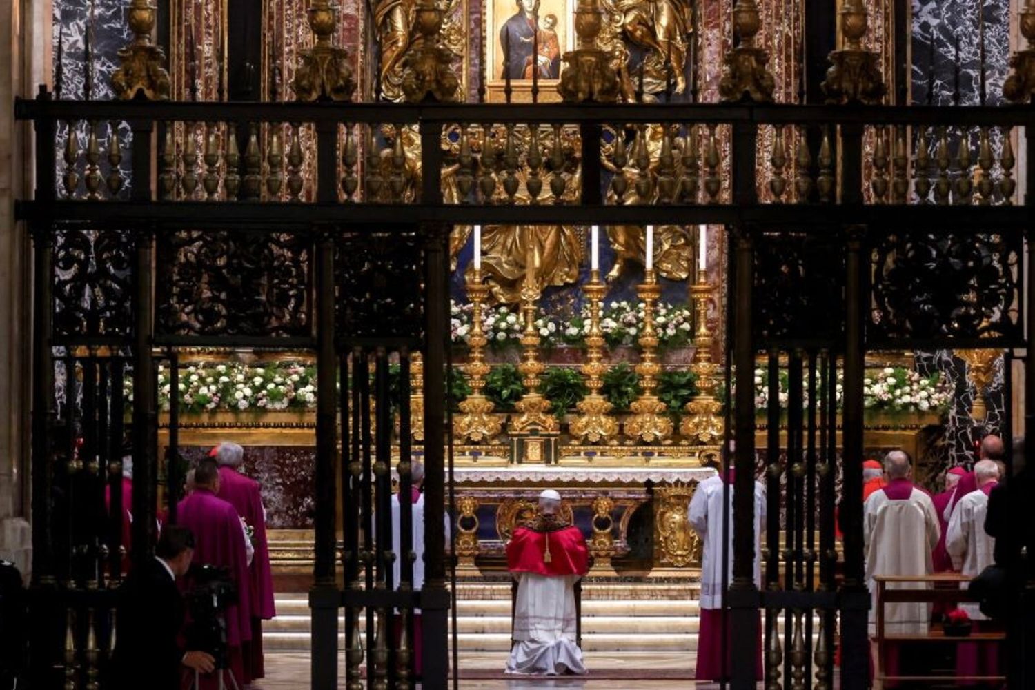 Papa Leone XIV a Santa Maria Maggiore