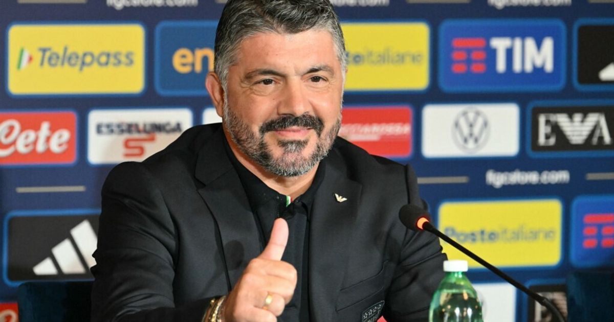 La prima di Gattuso da ct dell'Italia: 