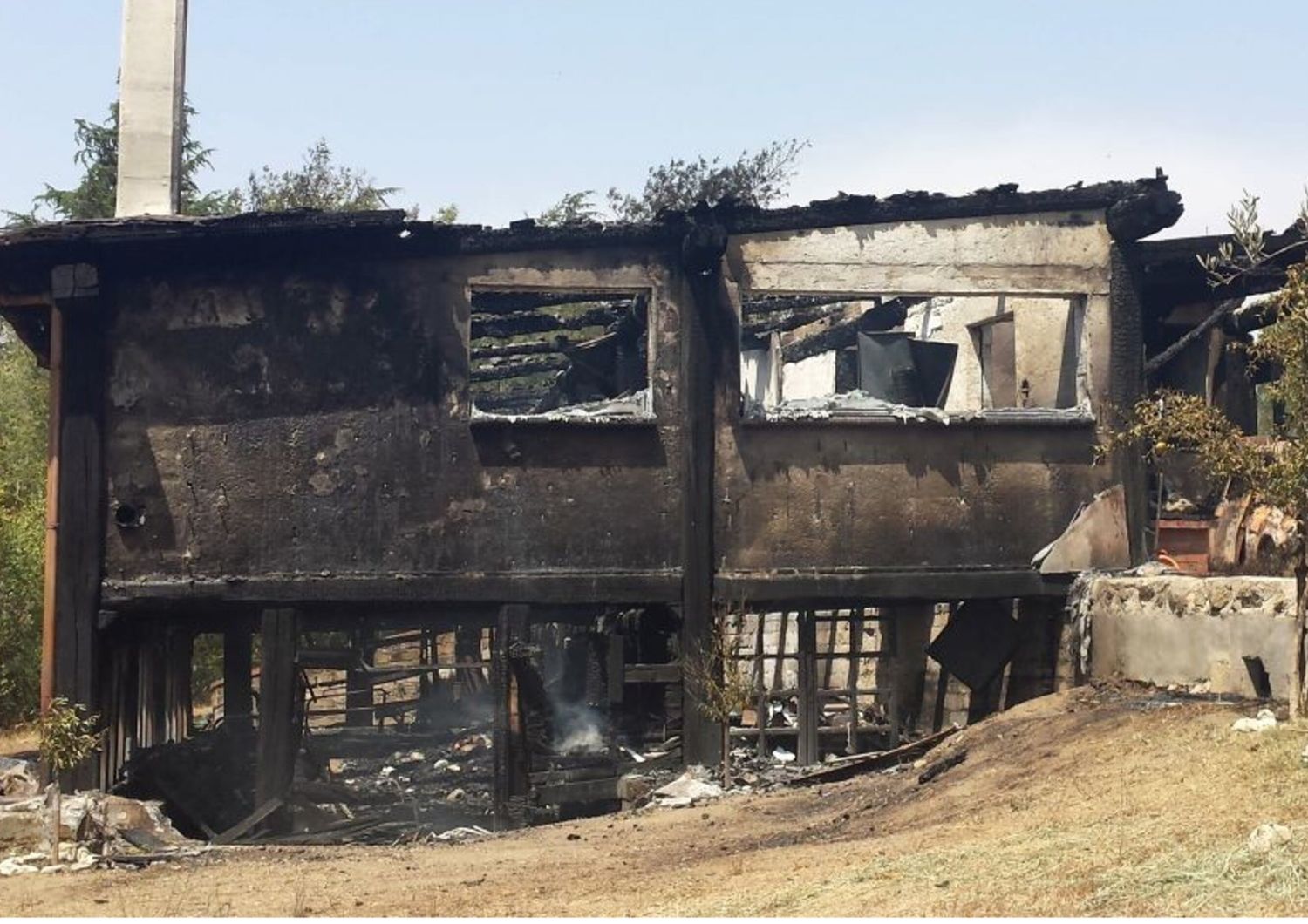 Incendio in una casa (immagine di repertorio)