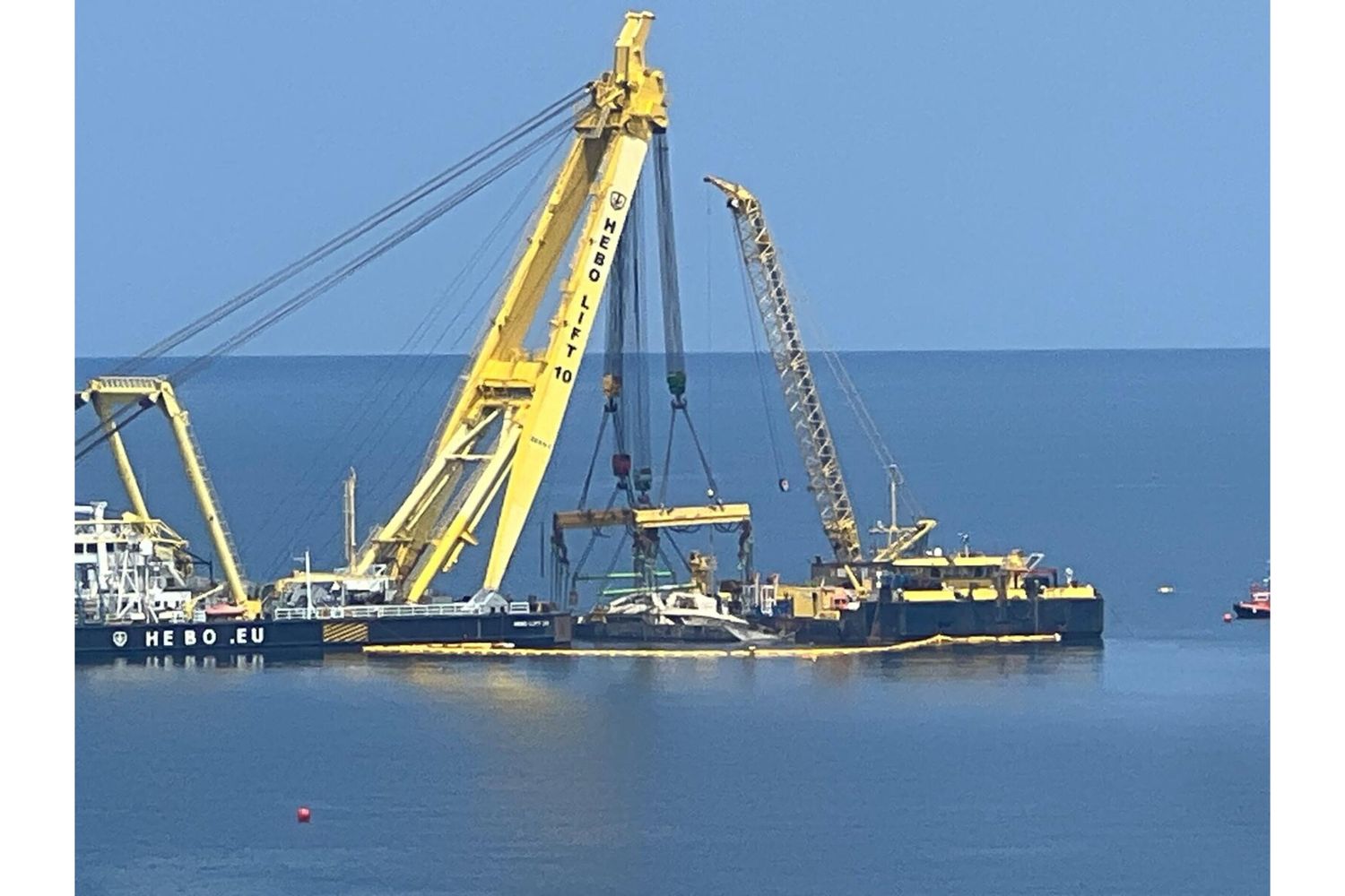 Riemerge il relitto dello yacht Bayesian. Non c'è più il maxi-albero [VIDEO]