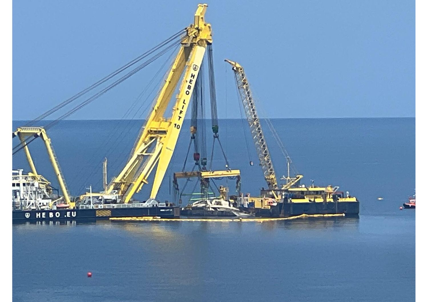 Riemerge il relitto dello yacht Bayesian. Non c'è più il maxi-albero [VIDEO]