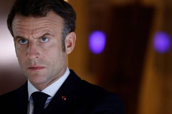 Il presidente francese Emmanuel Macron &nbsp;