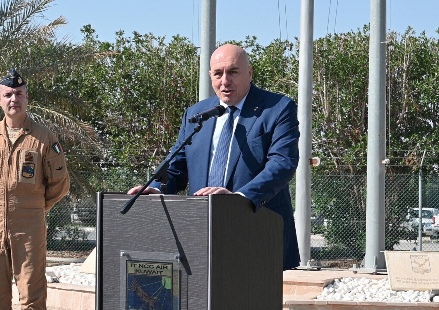 Ministro  Guido Crosetto in Kuwait