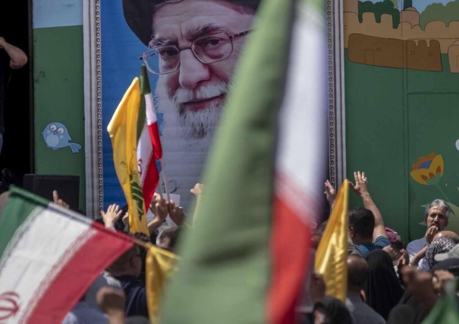 Manifestazione a Teheran