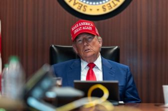 Trump alla control room prima dell'attacco all'Iran, 21 giugno 2025