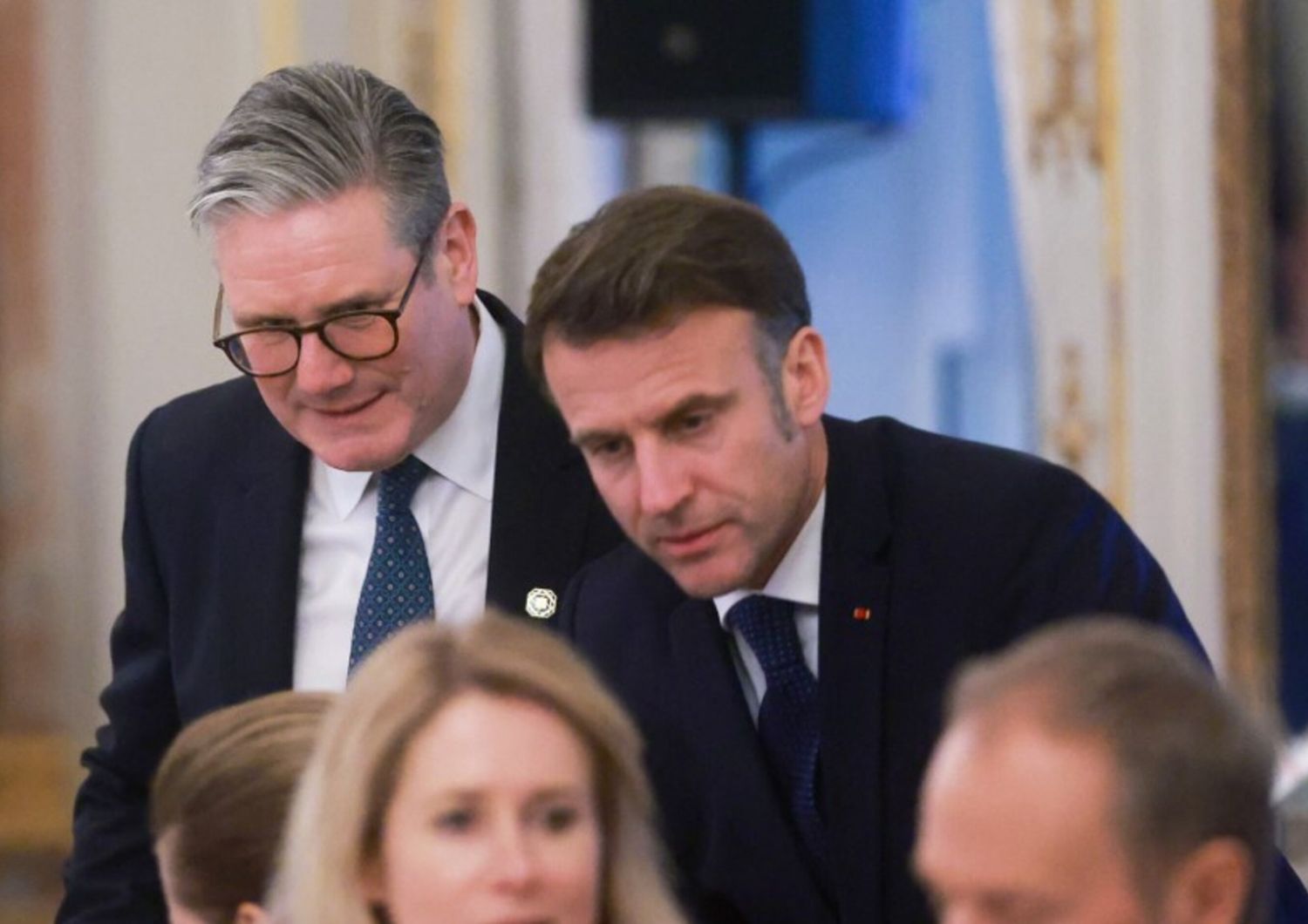 Starmer, Macron,  Kallas e Tusk